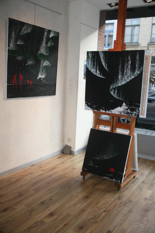 Verena von Lichtenberg une Artiste Peintre à Brugge Erasmus s Utopia Art Galerie