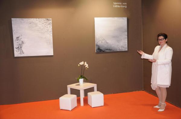 02 the painter verena von lichtenberg and her new art exhibition lumiere australe grand palais paris