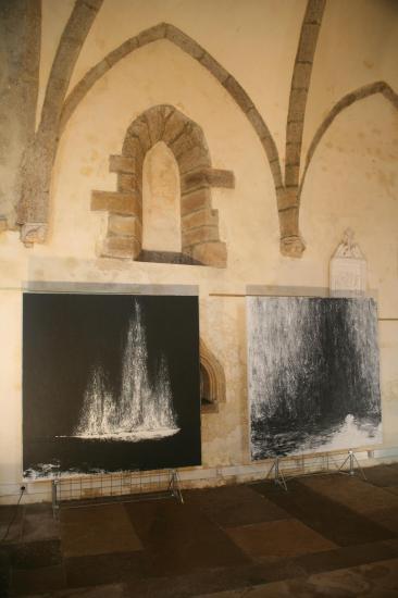 1 die bilder und werke der ausstellung nord licht der verena von lichtenberg sind in saulieu st saturnin eine ausstellung in der bourgogne