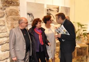 10 le galeriste denis cornet josiane boret fournier verena von lichtenberg artiste peintre angel orensanz l exposition d art arts sciences lettre a la galerie d art