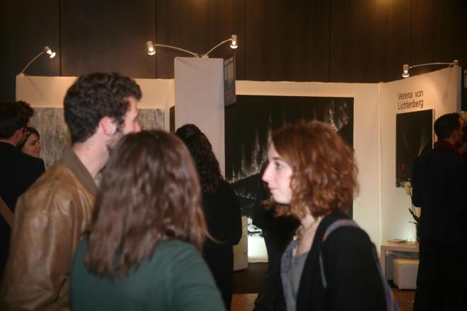 3 a l exposition et au salon d art art shopping l artiste peintre verena von lichtenberg et ses oeuvres d art nord licht