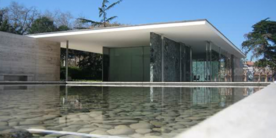 Pavillon ludwig mies van der rohe